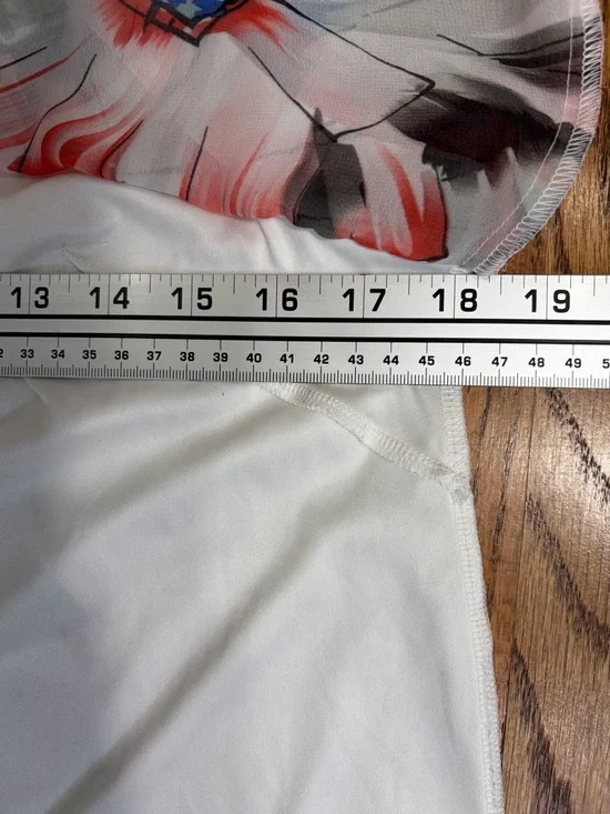 Betsey Johnson Floral Chiffon Dress - Picture 5 of 7